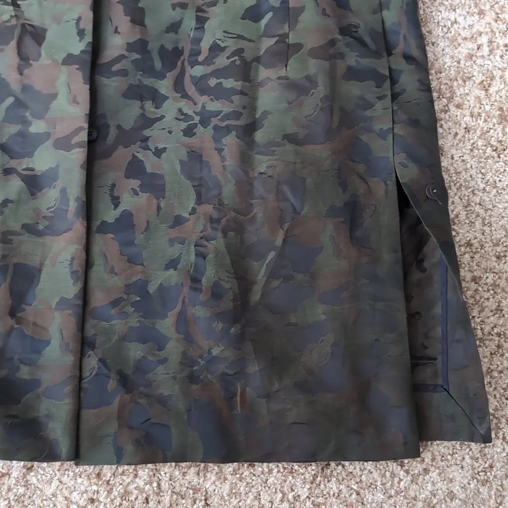 Annette Goertz Long Camo Jacket Made In Germany P2P 23 L 41.5 - Picture 7 of 7